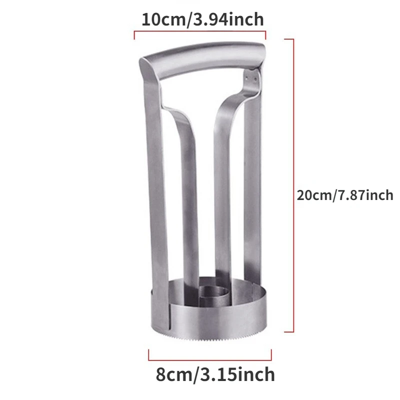 Pineapple Corer Slicer - 1 Stück Ananas-Schneider Küchenwerkzeug Edelstahl Frucht-Ananas-Entkerner
