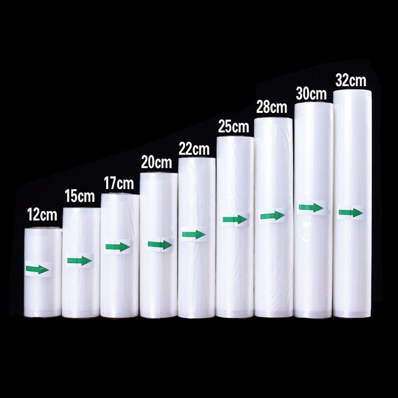 Meal Prep Vacuum Seal Containers - 500cm/Rolle Küchen-Vakuumierbeutel Wiederverwendbare Rolle Frischhaltende Lebensmittel-Aufbewahrungsbeutel