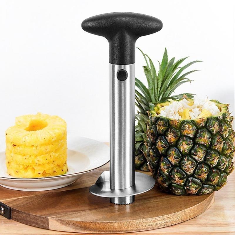 Pineapple Corer Slicer - Ananasschneider aus Edelstahl mit rutschfestem Griff