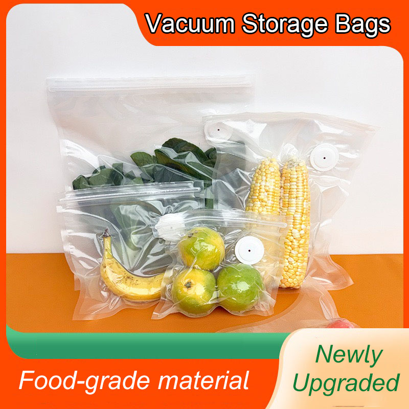 Meal Prep Vacuum Seal Containers - Neue wiederverwendbare Luft-Vakuum-Aufbewahrungsbeutel für Küche, Gemüse,