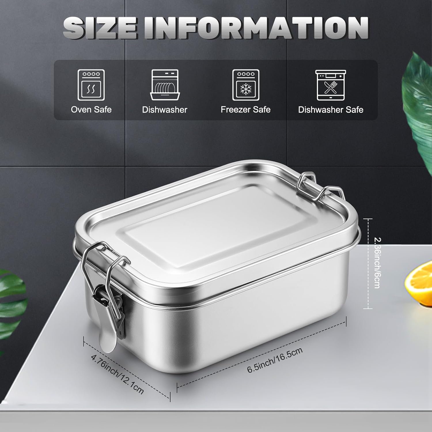 Edelstahl-Lebensmittelbehälter – Meal Prep List Bewertung und Preis