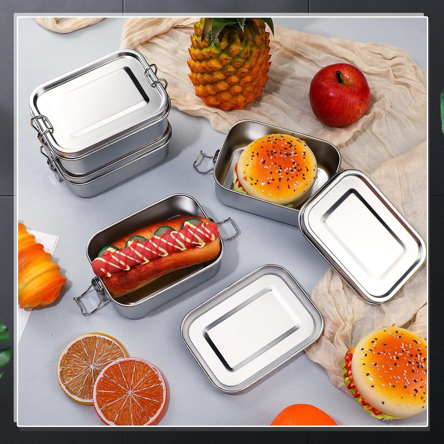 Edelstahl-Lebensmittelbehälter – Meal Prep List Bewertung und Preis