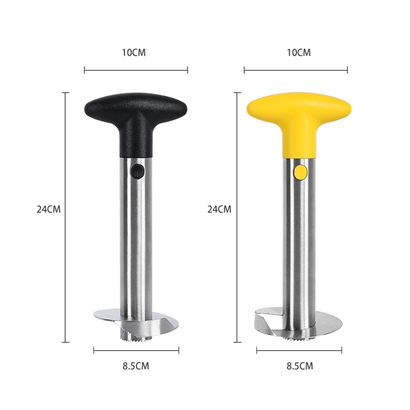 1Pc Edelstahl Einfach zu bedie – Pineapple Corer Slicer Bewertung und Preis
