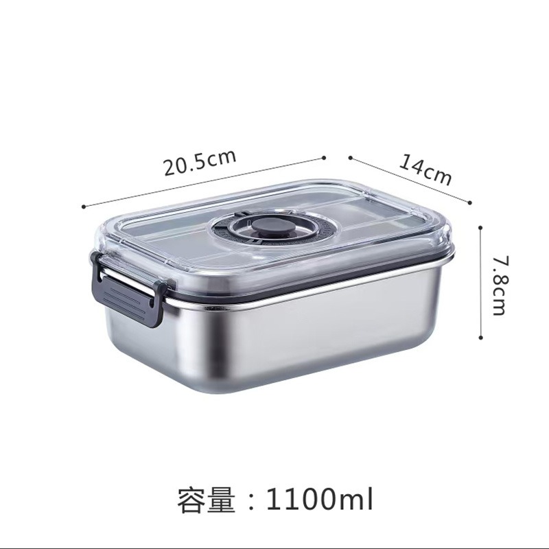 Edelstahl-Vakuum-Lebensmittelb – Meal Prep Vacuum Seal Containers Bewertung und Preis