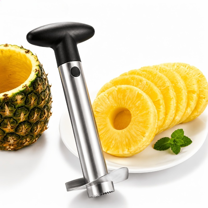 1 Stück Edelstahl-Ananasschnei – Pineapple Corer Slicer Bewertung und Preis