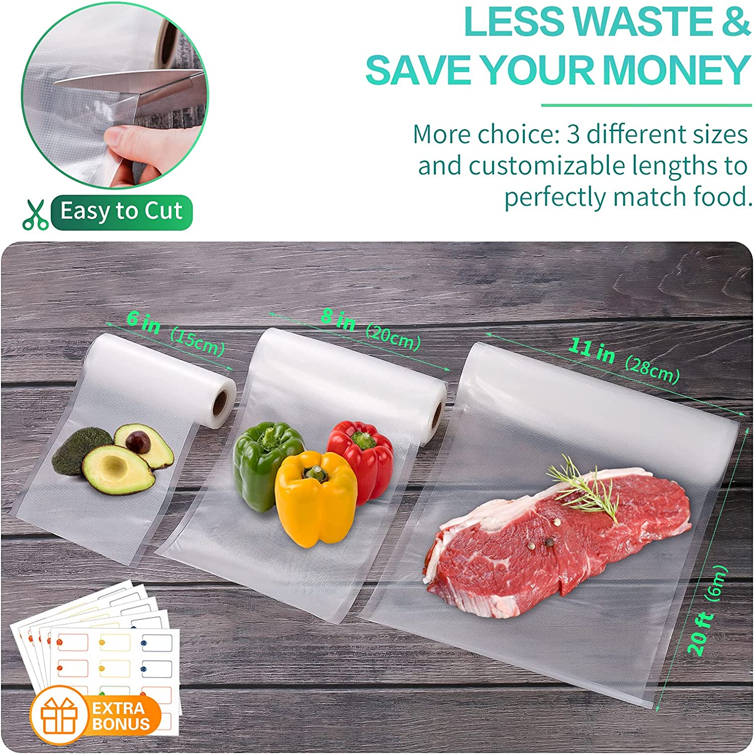 Küchenbeutel für Vakuumiergerä – Meal Prep Vacuum Seal Containers Bewertung und Preis