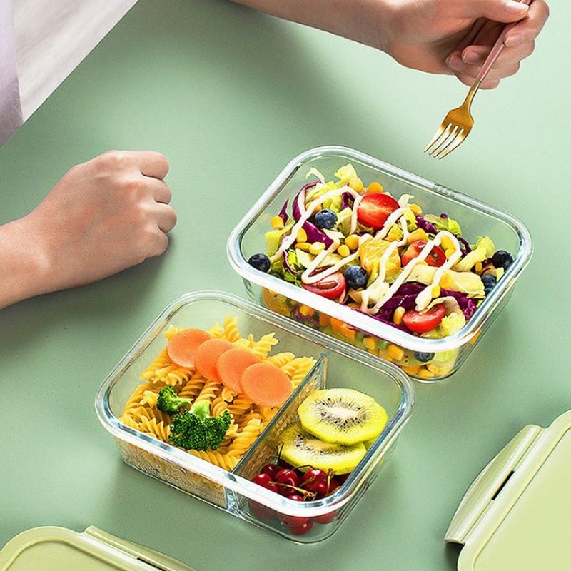Minimalistische Glas-Lunchbox  – Meal Prep For Office Bewertung und Preis