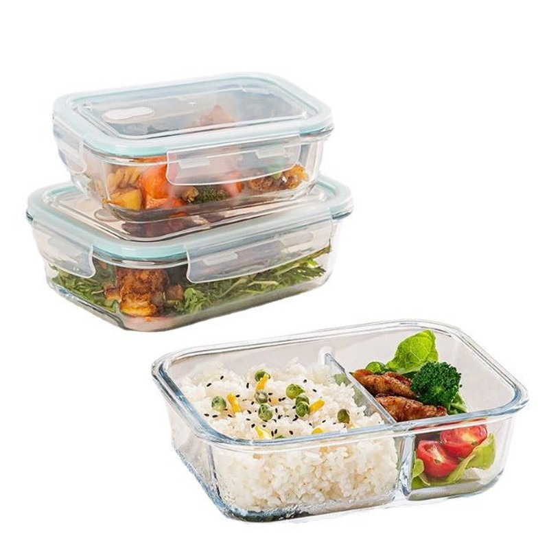 Minimalistische Glas-Lunchbox  – Meal Prep For Office Bewertung und Preis