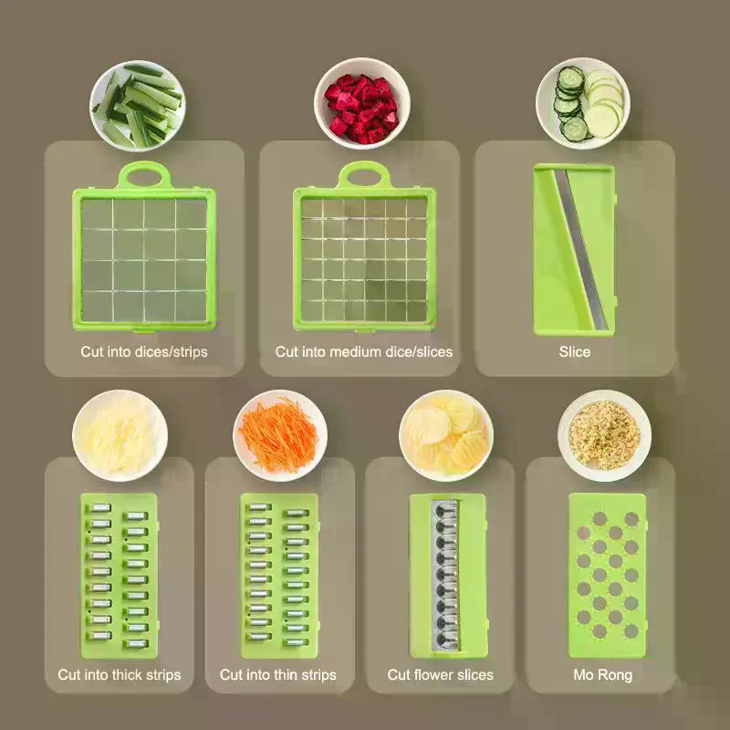 16-in-1 Gemüseschneider Küchen – Meal Prep Eggs Bewertung und Preis