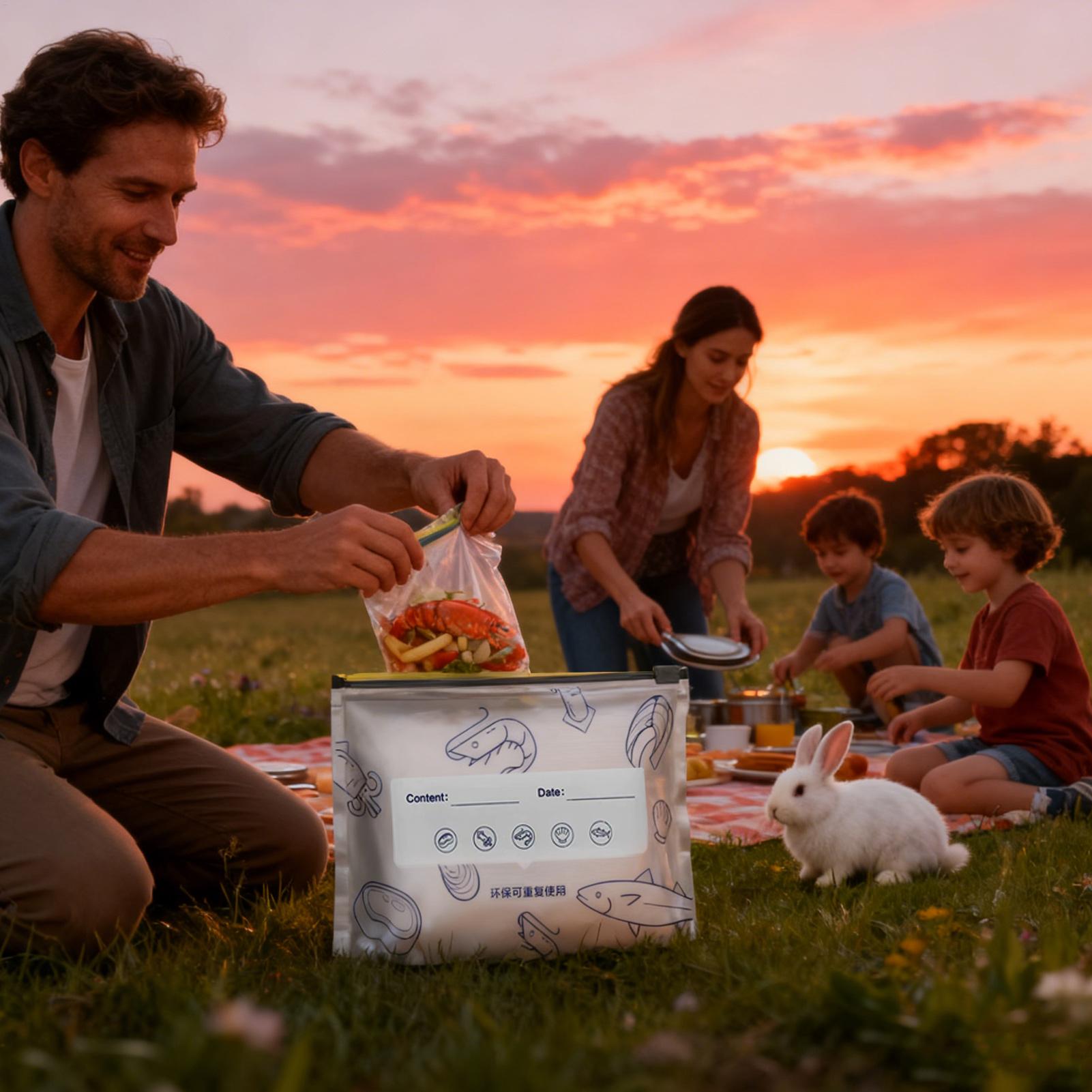 Aufbewahrungsbeutel aus Alumin – Meal Prep Seafood Bewertung und Preis