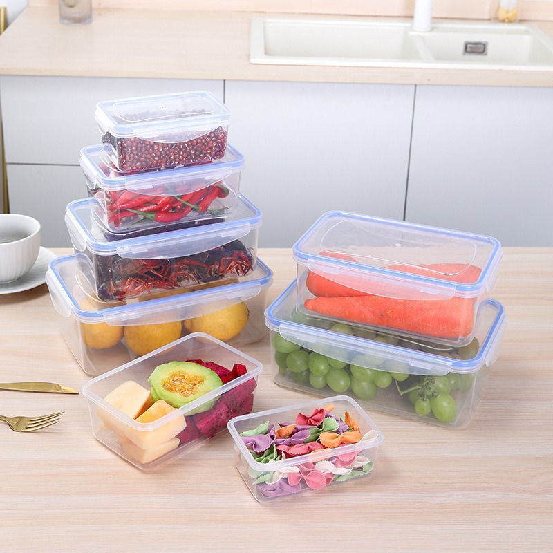 Rechteckige, luftdichte Plasti – Meal Prep For Office Bewertung und Preis