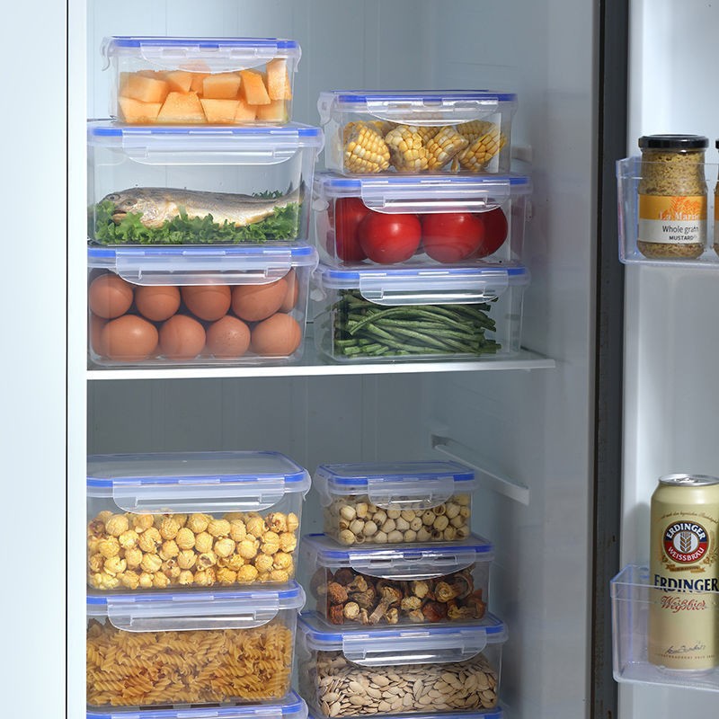 Rechteckige, luftdichte Plasti – Meal Prep For Office Bewertung und Preis