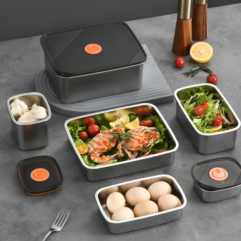 1 Stück 304 Edelstahl Frischha – Meal Prep Vacuum Seal Containers Bewertung und Preis