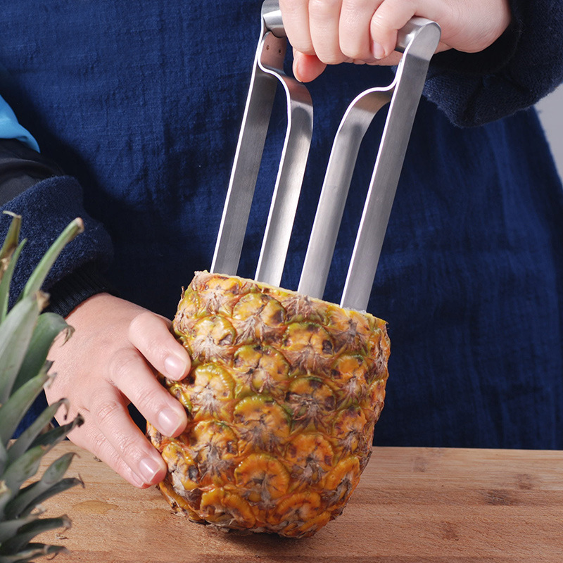Edelstahl-Ananas-Schäler und - – Pineapple Corer Slicer Bewertung und Preis