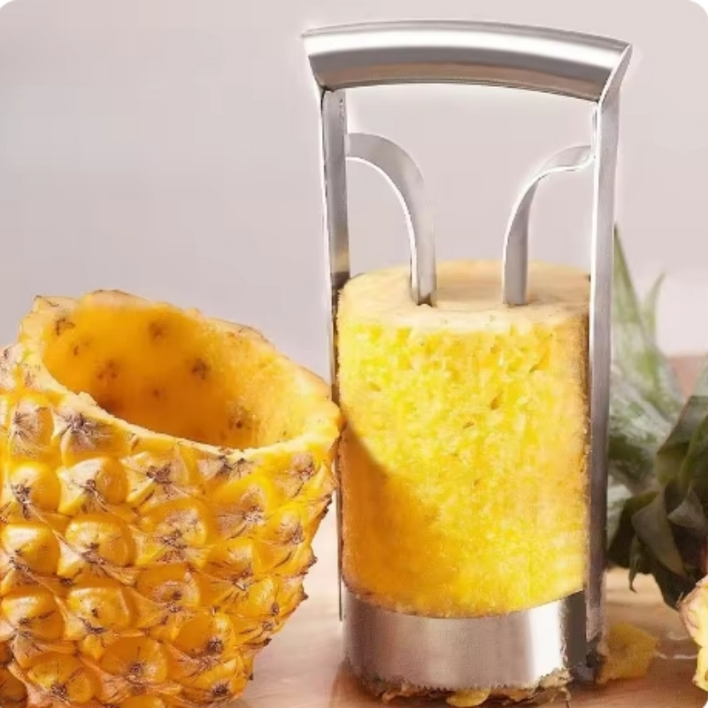 Edelstahl-Ananas-Schäler und - – Pineapple Corer Slicer Bewertung und Preis