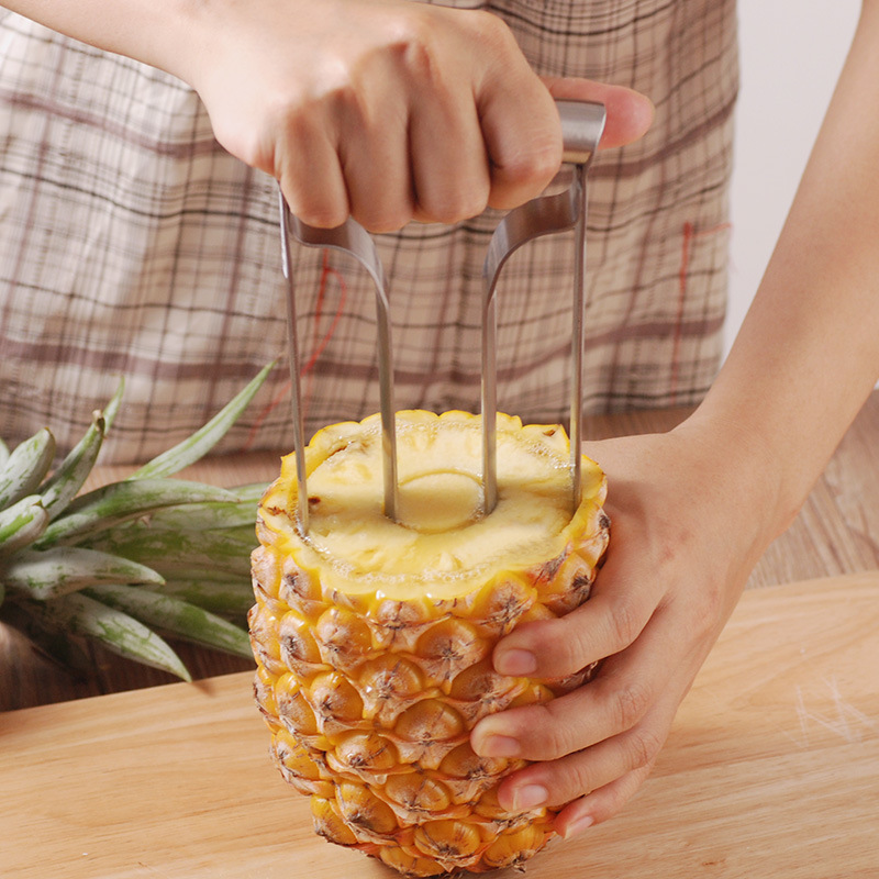 Edelstahl-Ananas-Schäler und - – Pineapple Corer Slicer Bewertung und Preis
