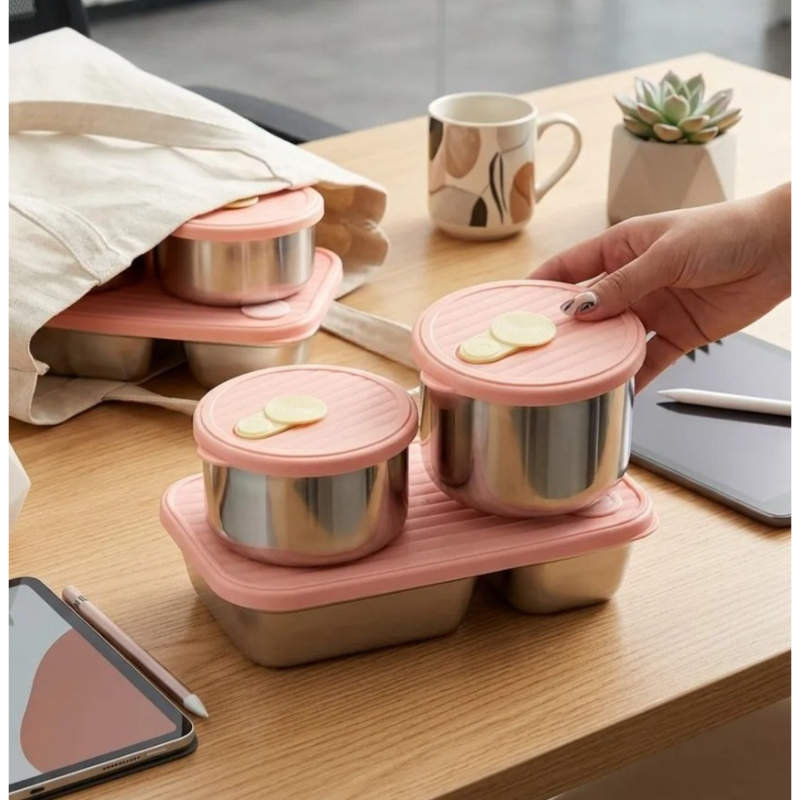 Mikrowellengeeignetes 304 Edel – Meal Prep For Office Bewertung und Preis