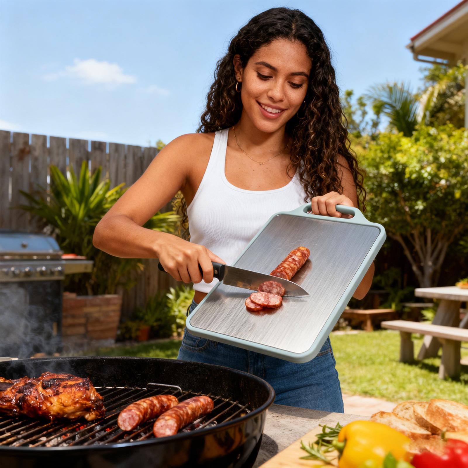 Schneidebrett, doppelseitige M – Meal Prep Format Bewertung und Preis