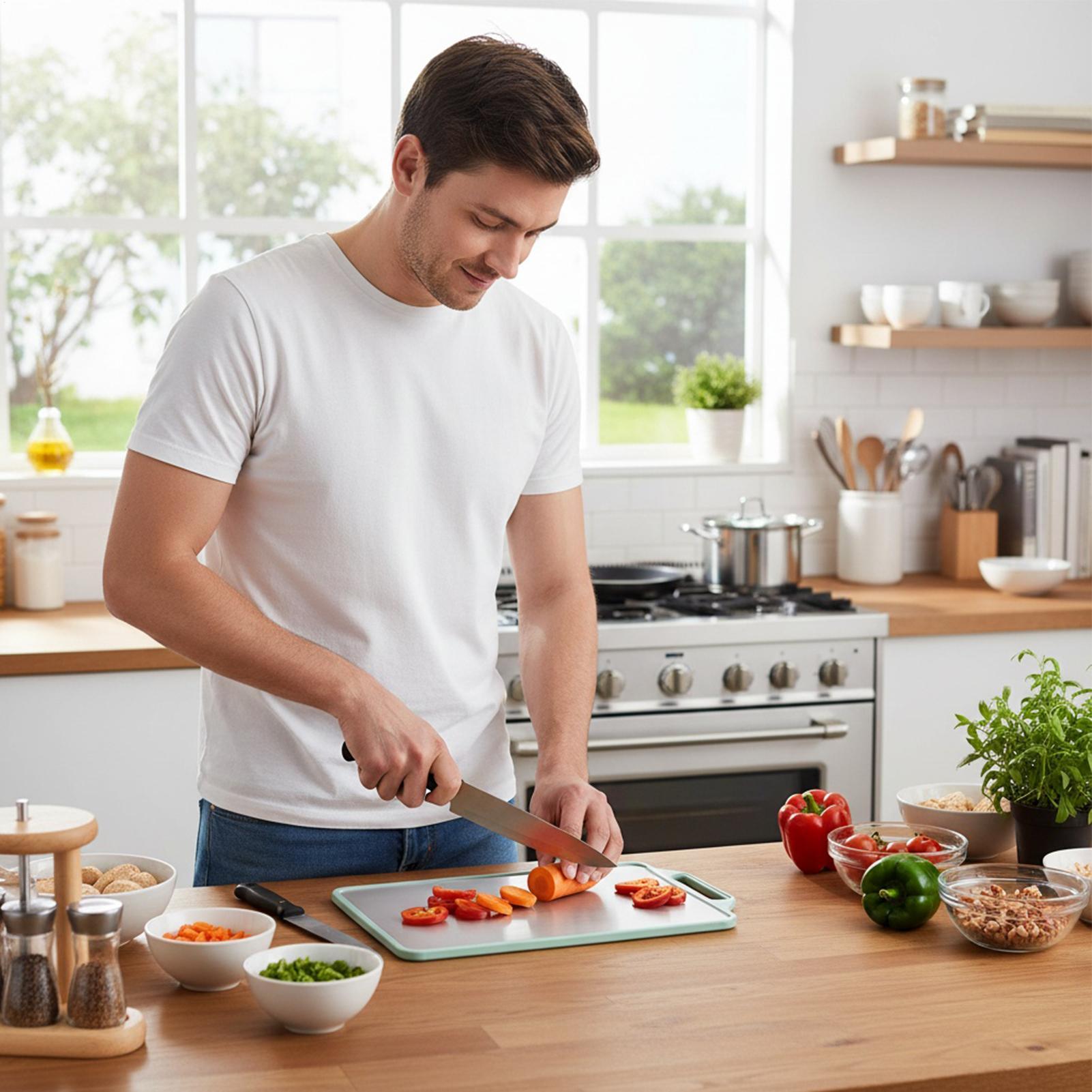 Schneidebrett, doppelseitige M – Meal Prep Format Bewertung und Preis