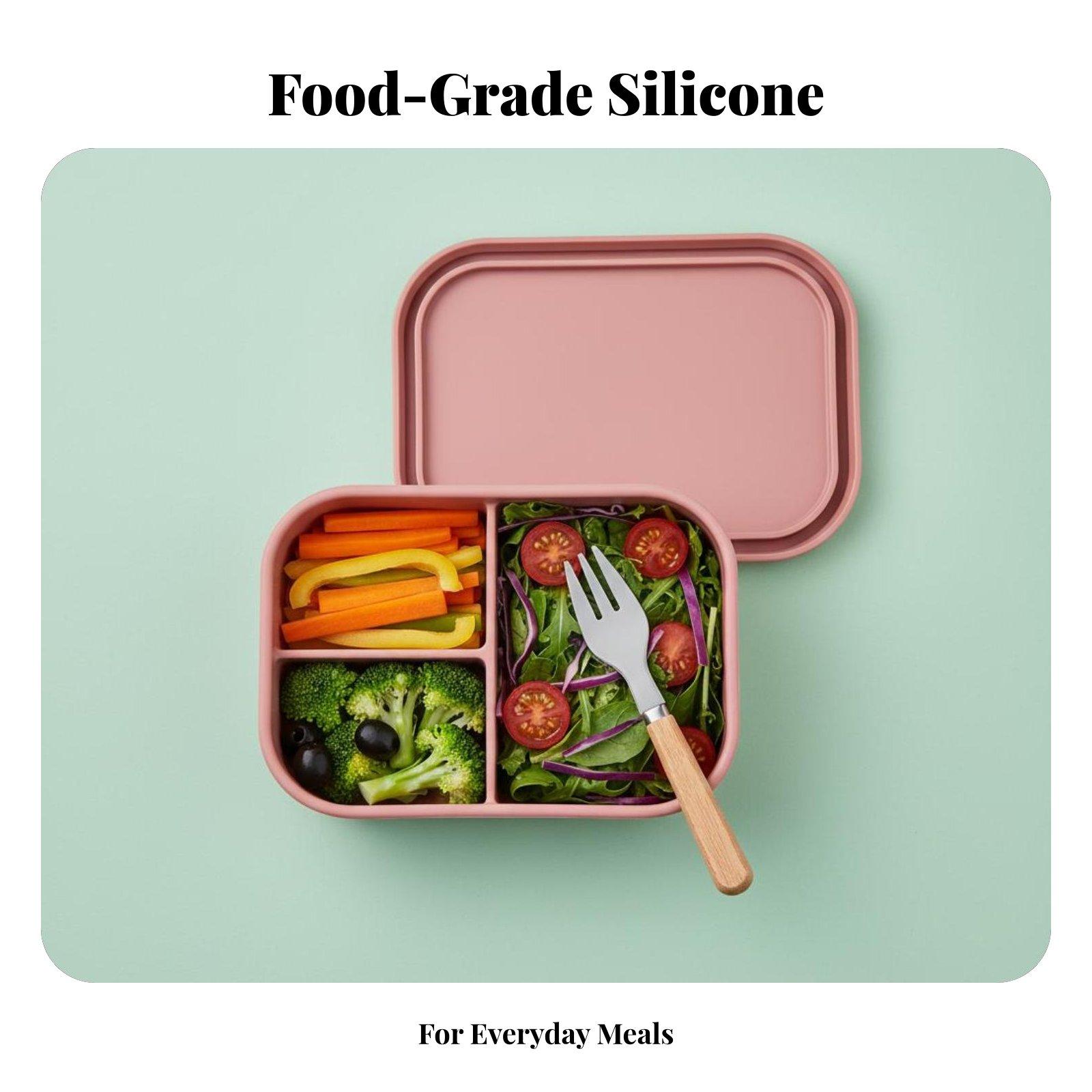 Lebensmittelechte Silikon-Lunc – Meal Prep For Office Bewertung und Preis