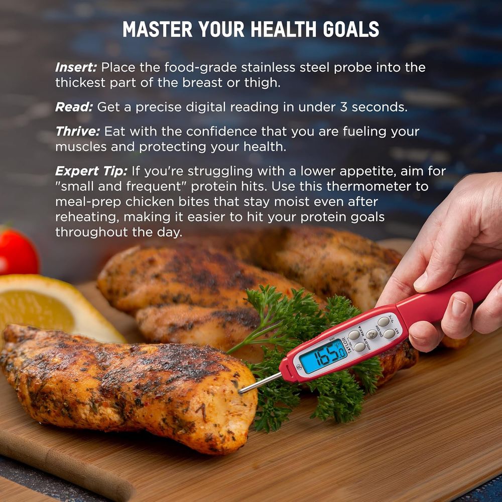 Digitales Fleischthermometer – – Meal Prep With Chicken Bewertung und Preis