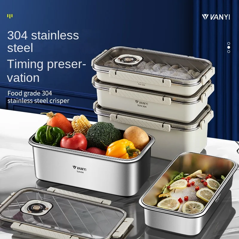 Stahl knuspriger versiegelter  – Meal Prep Vacuum Seal Containers Bewertung und Preis