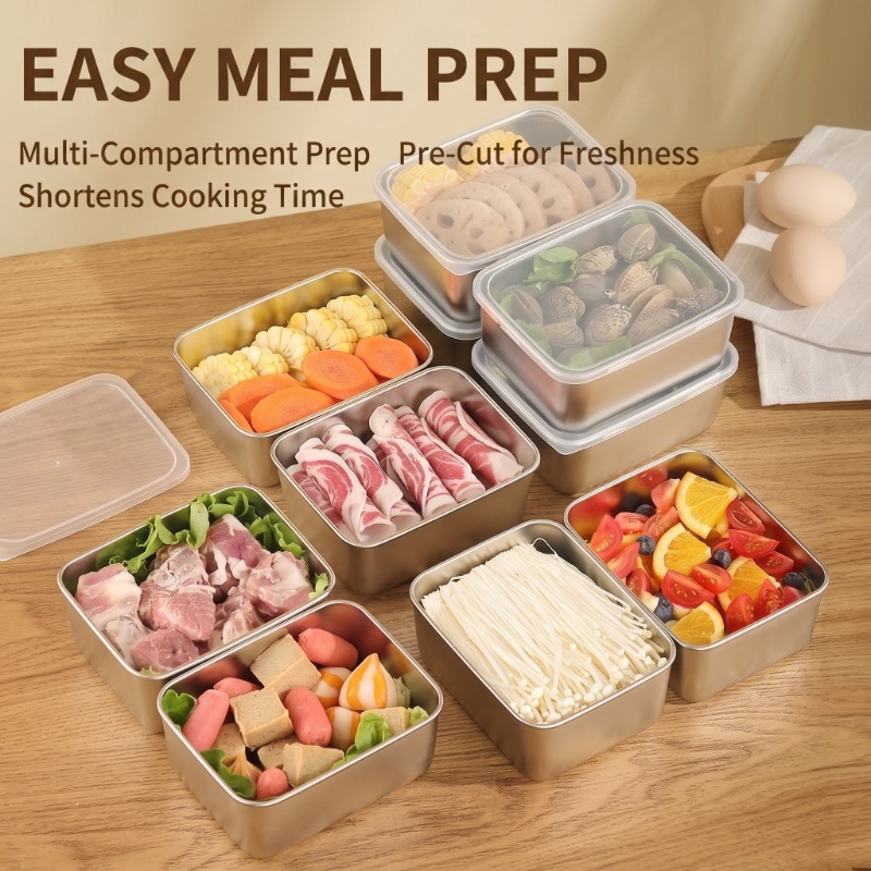 Edelstahl-Lebensmittelbehälter – Meal Prep For Office Bewertung und Preis