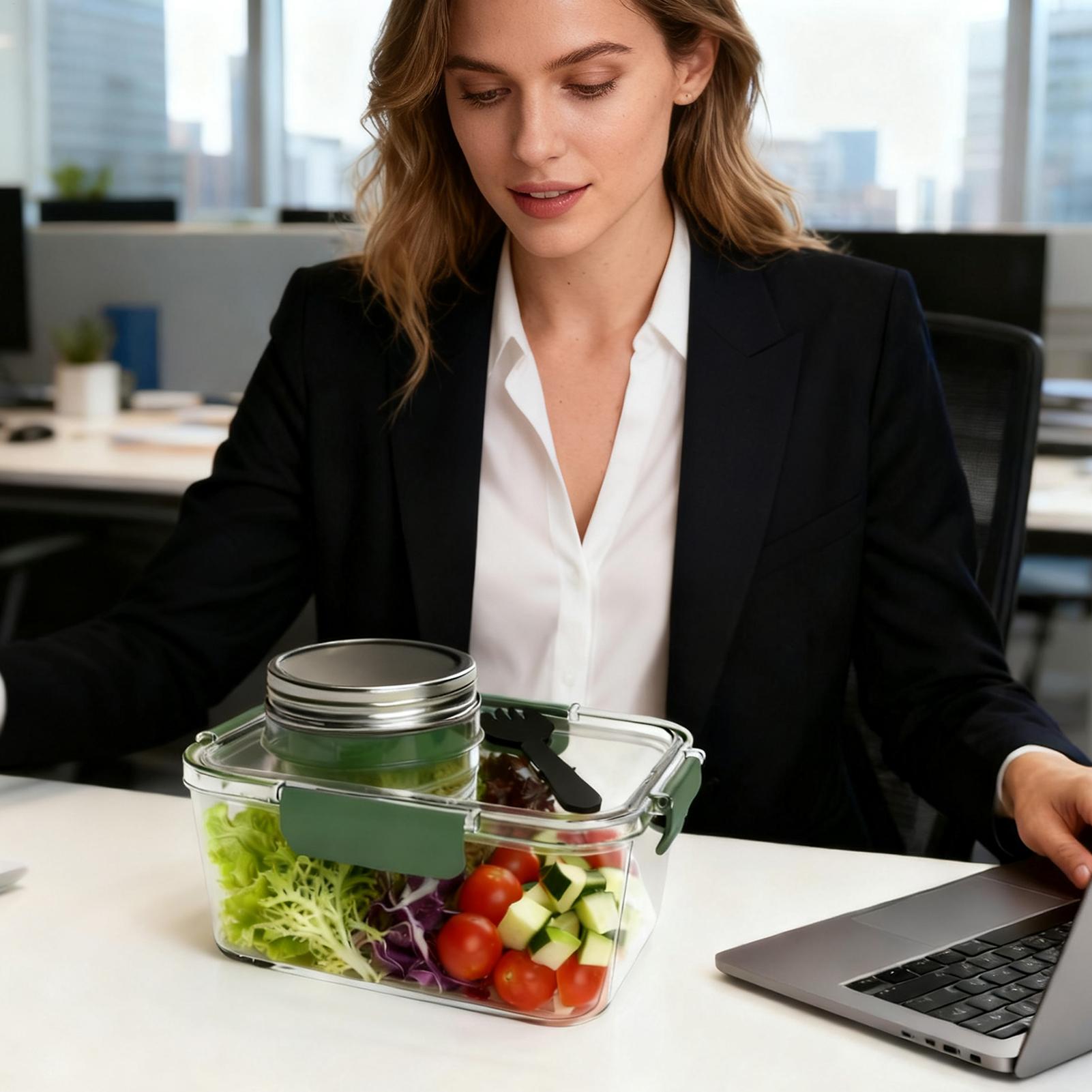 Salatbehälter, 2,5 Unzen, Lebe – Meal Prep For Office Bewertung und Preis